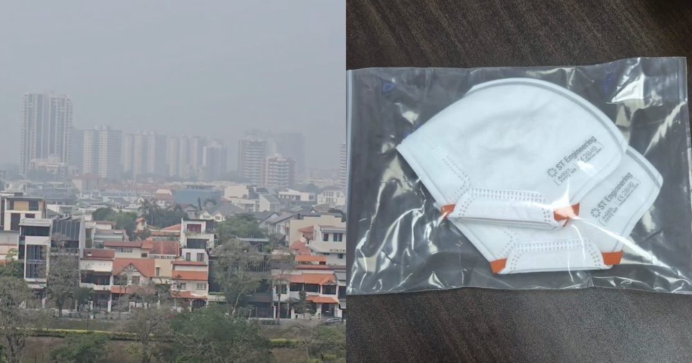 Community clubs to begin distributing N95 masks to eligible S'poreans amid worsening haze situation