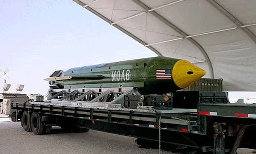 US military weighs use of ‘mother of all bombs’ in potential future strikes on Iran, CNN says