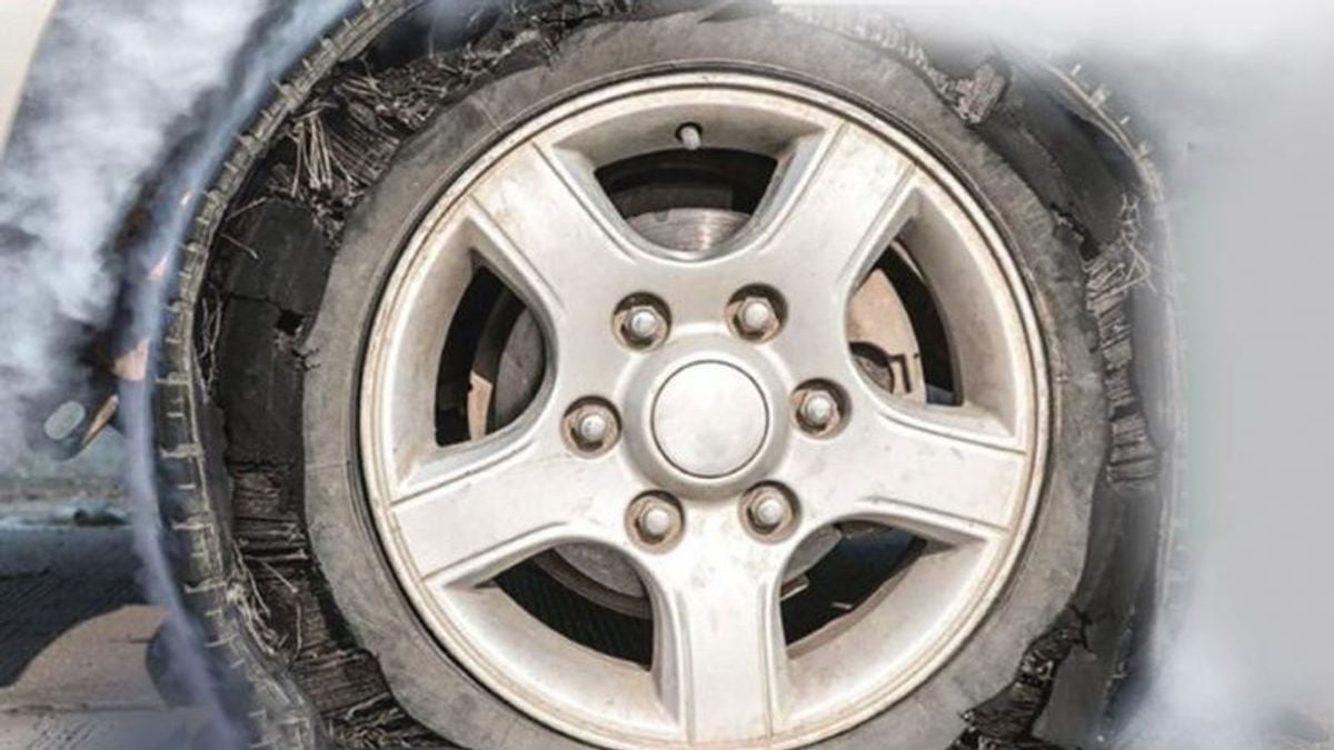Traffic authority issues four tips to prevent tire blowouts in hot weather