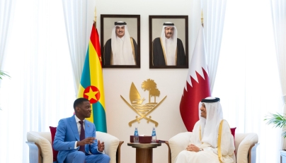 Prime Minister receives Prime Minister of Grenada