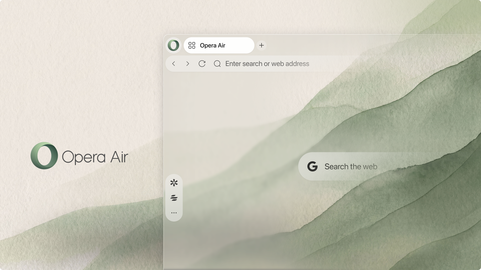 No, it's not deja vu: Opera Air is being relaunched with a new look and feel