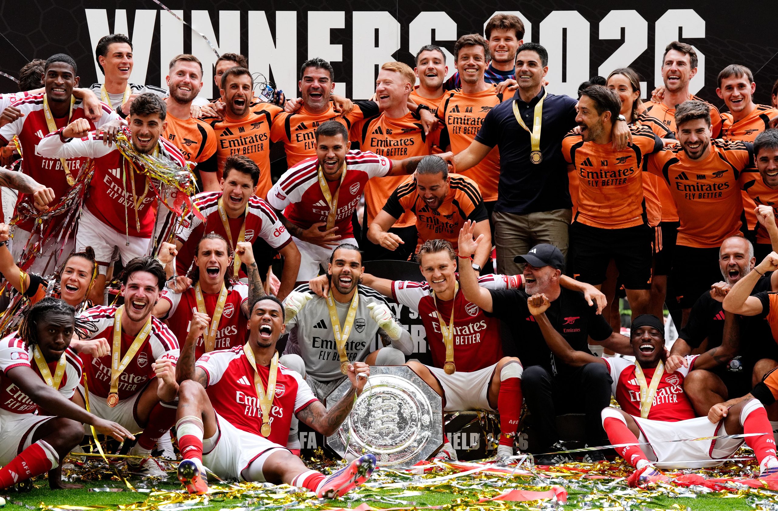 Gunners fire early warning shot, crash Man City in Community Shield