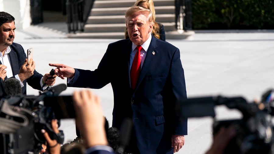 Trump's flood-the-zone strategy drowns state-specific midterm messaging