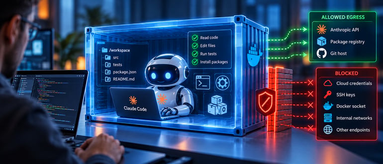 Put the Agent in a Box: Running Claude Code in a Container
