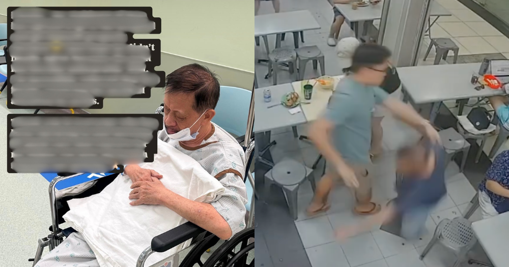 Roxy square coffee shop altercation: Elderly man, 73, visits hospital for check-up, stall closed till Aug. 20