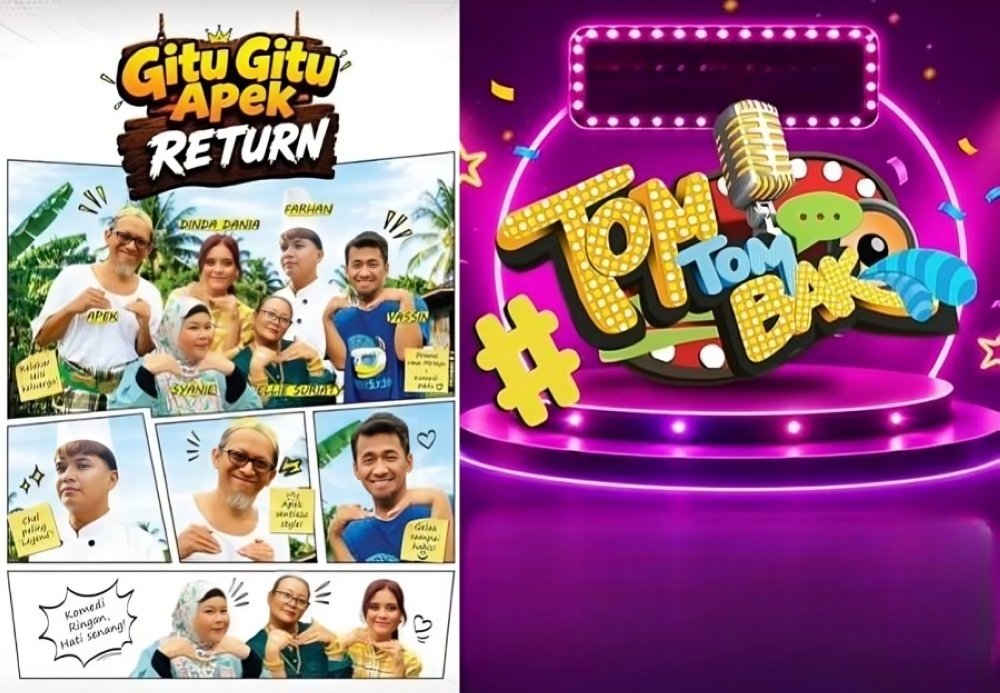 Popular Malaysian titles ‘Gitu Gitu Apek’ and ‘Tom Tom Bak’ to make nostalgic return as Astro turns 30
