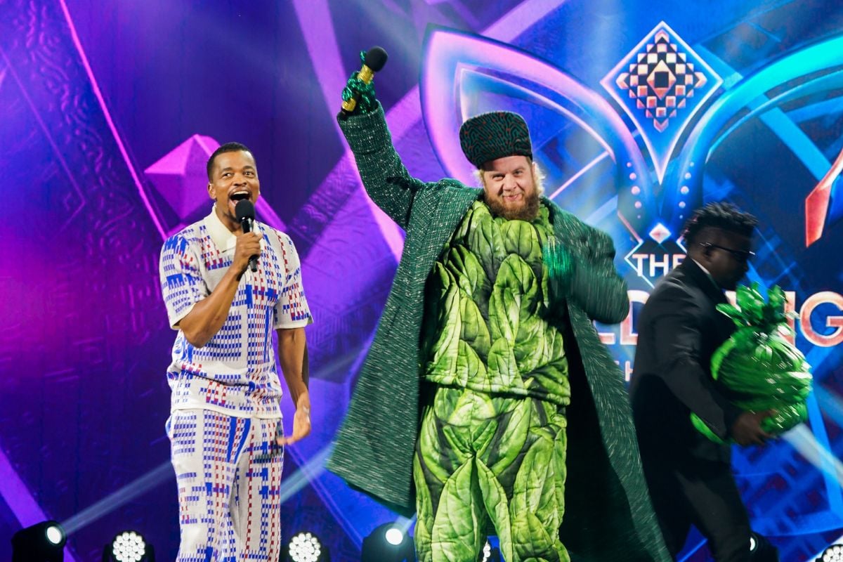 Jack Parow unmasked as Spinach on ‘The Masked Singer South Africa’