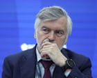 Senior Russian banker fired after scathing speech on wartime economy