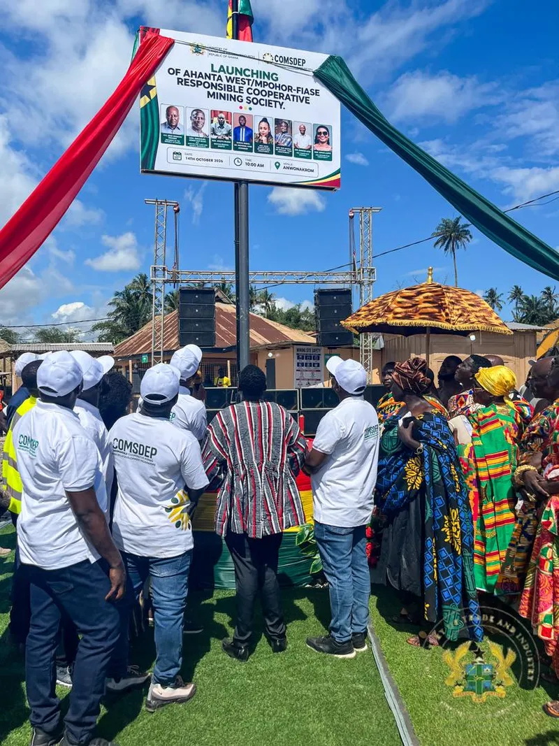 Gov't launches rCOMSDEP in Ahanta West and Mpohor Fiase