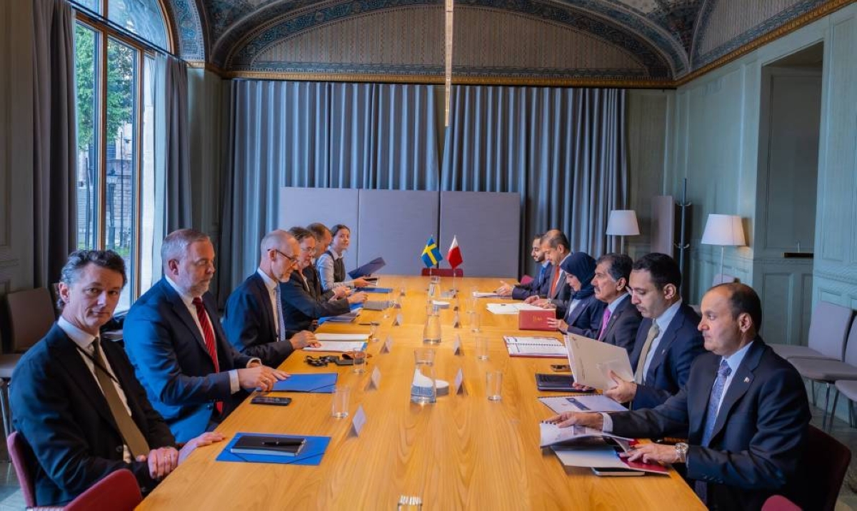 Qatar, Sweden hold 5th round of political consultation