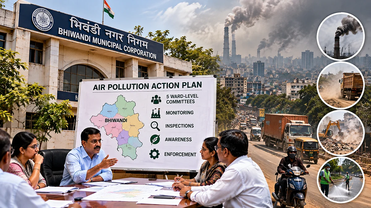 Bhiwandi Civic Body Plans 5 Ward-Level Committees To Tackle Rising Air Pollution