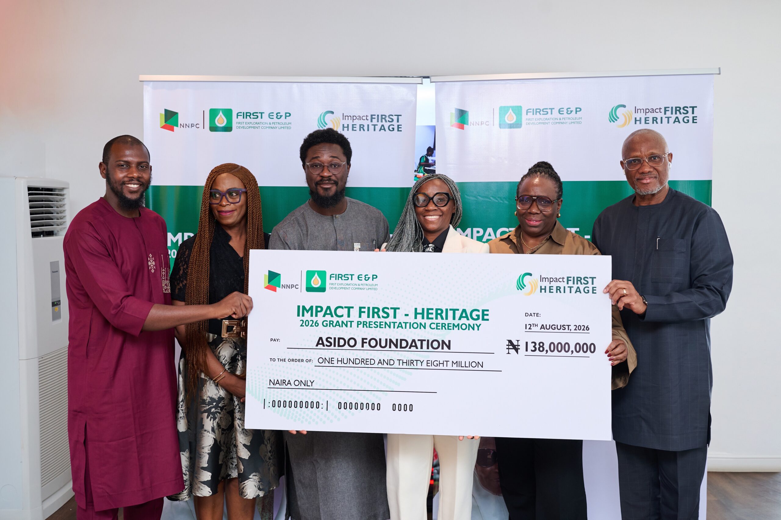 NNPC Ltd/FIRST E&P JV launches ‘Impact FIRST: Heritage’ to scale proven social impact across Nigeria