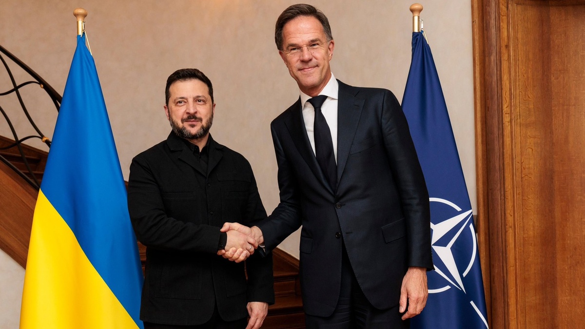 Rutte, Zelenskyy discuss importance of energy truce and NATO support in Brussels