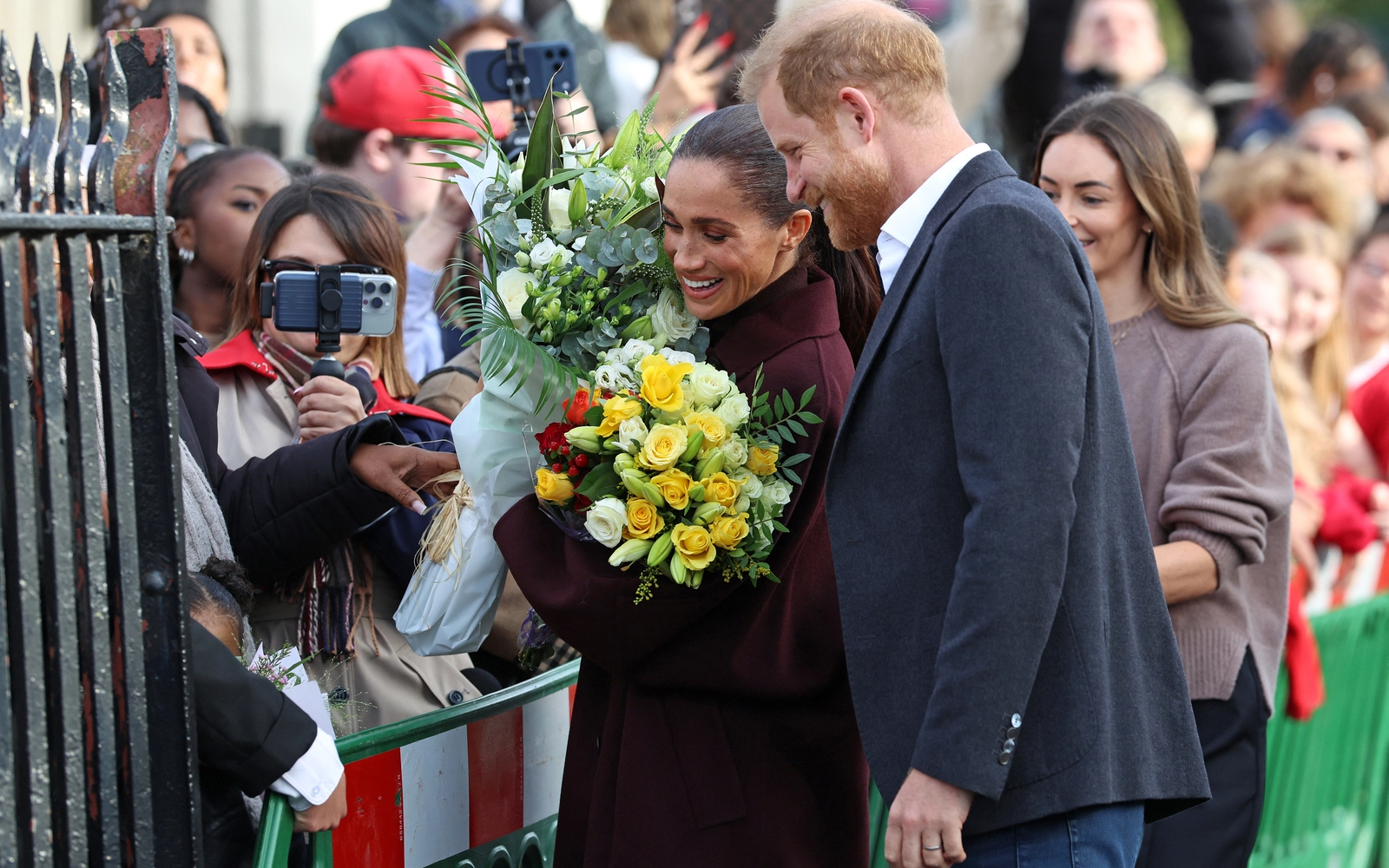 Prince Harry, wife Meghan make first joint appearance since UK return