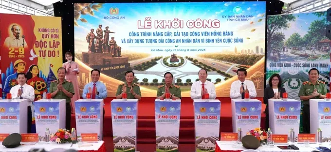 Monument honoring People’s Public Security Forces’ contribution built in Ca Mau