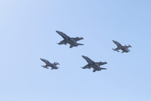 Spanish F-18s shoot down Russian drone over Romania territory after it entered NATO airspace
