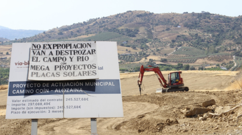 Demands to halt ‘reckless’ solar mega proect being built by Austrian state company near Sierra de las Nieves National Park in Malaga