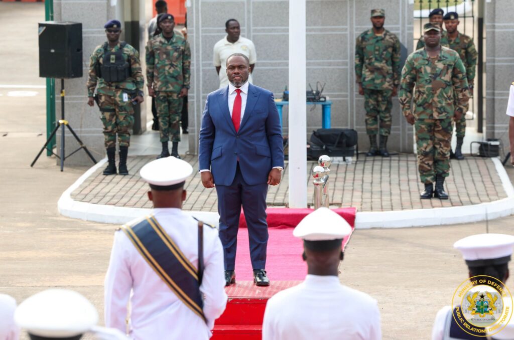 Defence Ministry welcomes Kenneth Gilbert Adjei as new Defence Minister