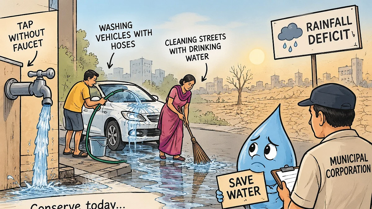 Rainfall Deficit Raises Concerns Over Water Wastage In Ratlam