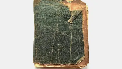 This Soldier Kept a Diary in the Trenches of World War I. A Child Found It at the Dump Decades Later, Pierced by a Bullet and Stained With Blood