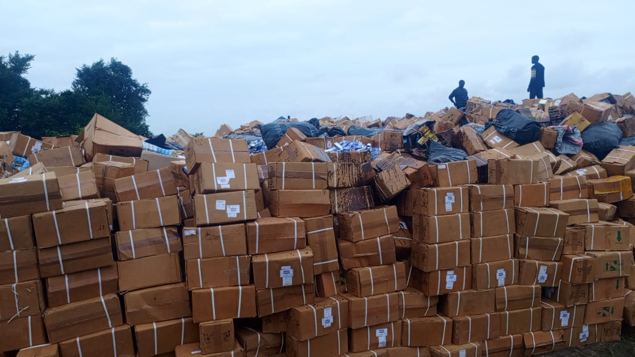 BREAKING: NDLEA destroys N301 billion worth of illicit drugs in Lagos