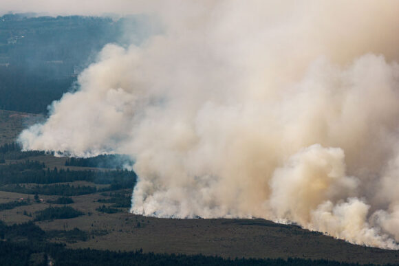 Belgian Firefighters Battle Record Blaze Near German Border