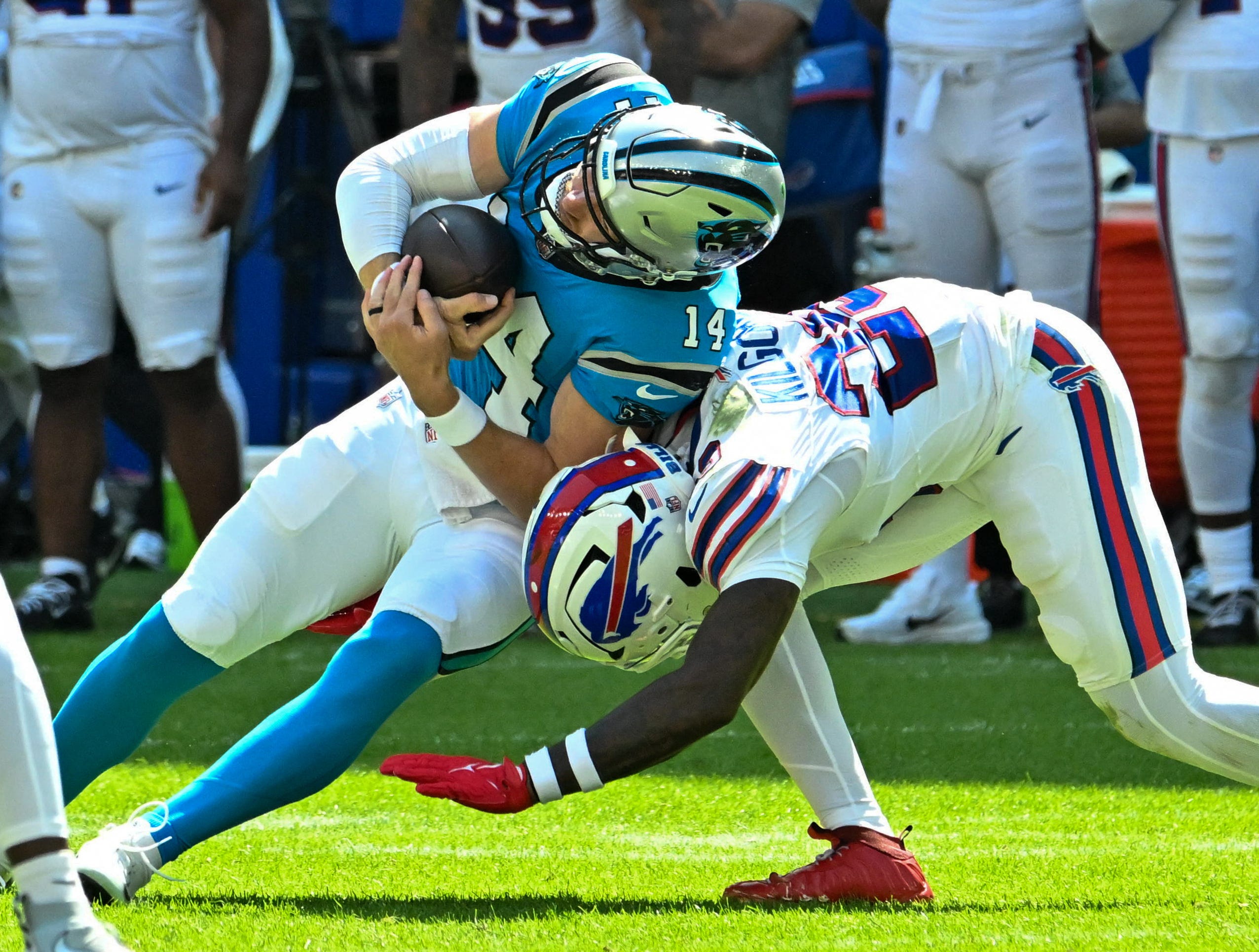 Bills rookies waste little time getting Joe Brady's attention