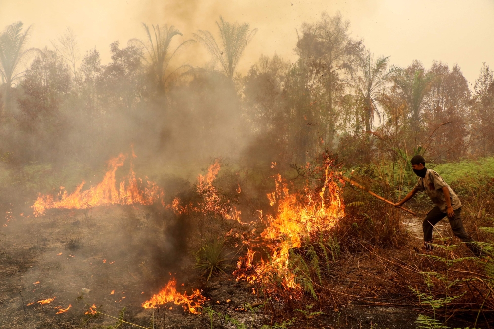 Four killed in Indonesia battling fires causing toxic haze