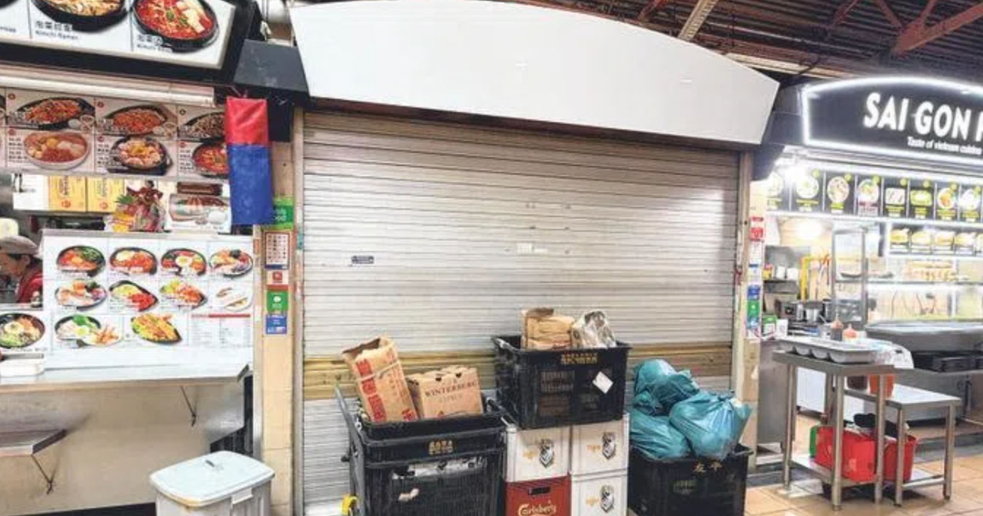 Record S$7,911 a month rental bid for Maxwell Hawker Centre food stall