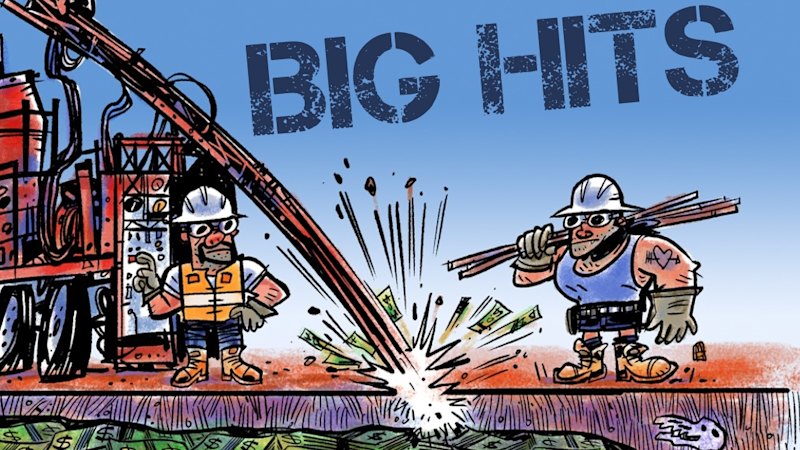 Big Hits: Haranga delivers US Mother Lode gold masterclass