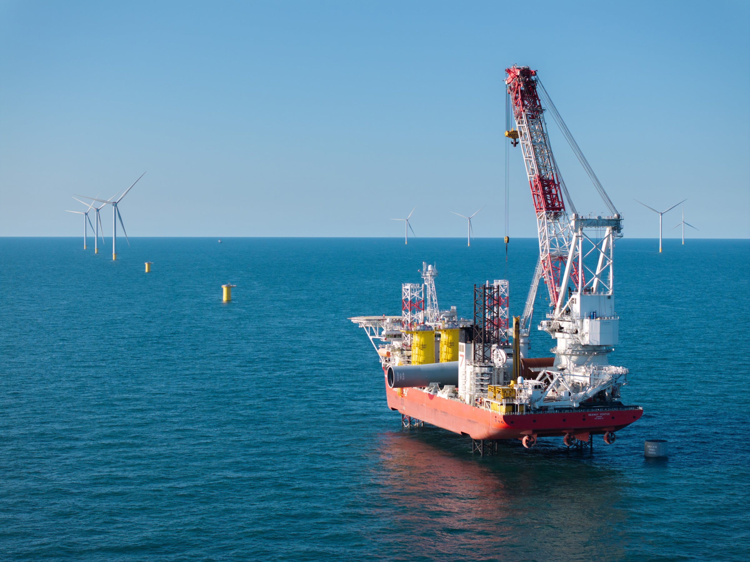 Masdar completes foundation installation of one of world’s largest offshore wind farms