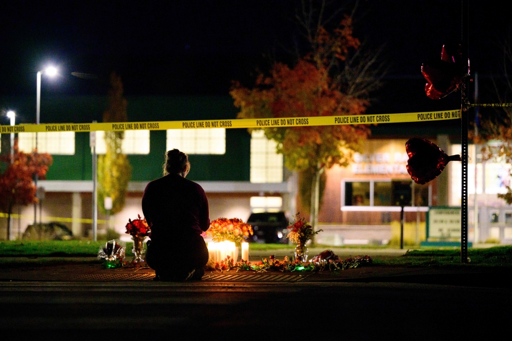 Three children, teacher killed in Oregon school shooting as US gun violence debate reignites