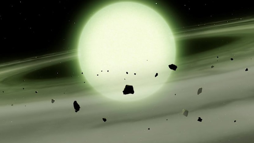 Newly identified green star leaves astronomers amazed