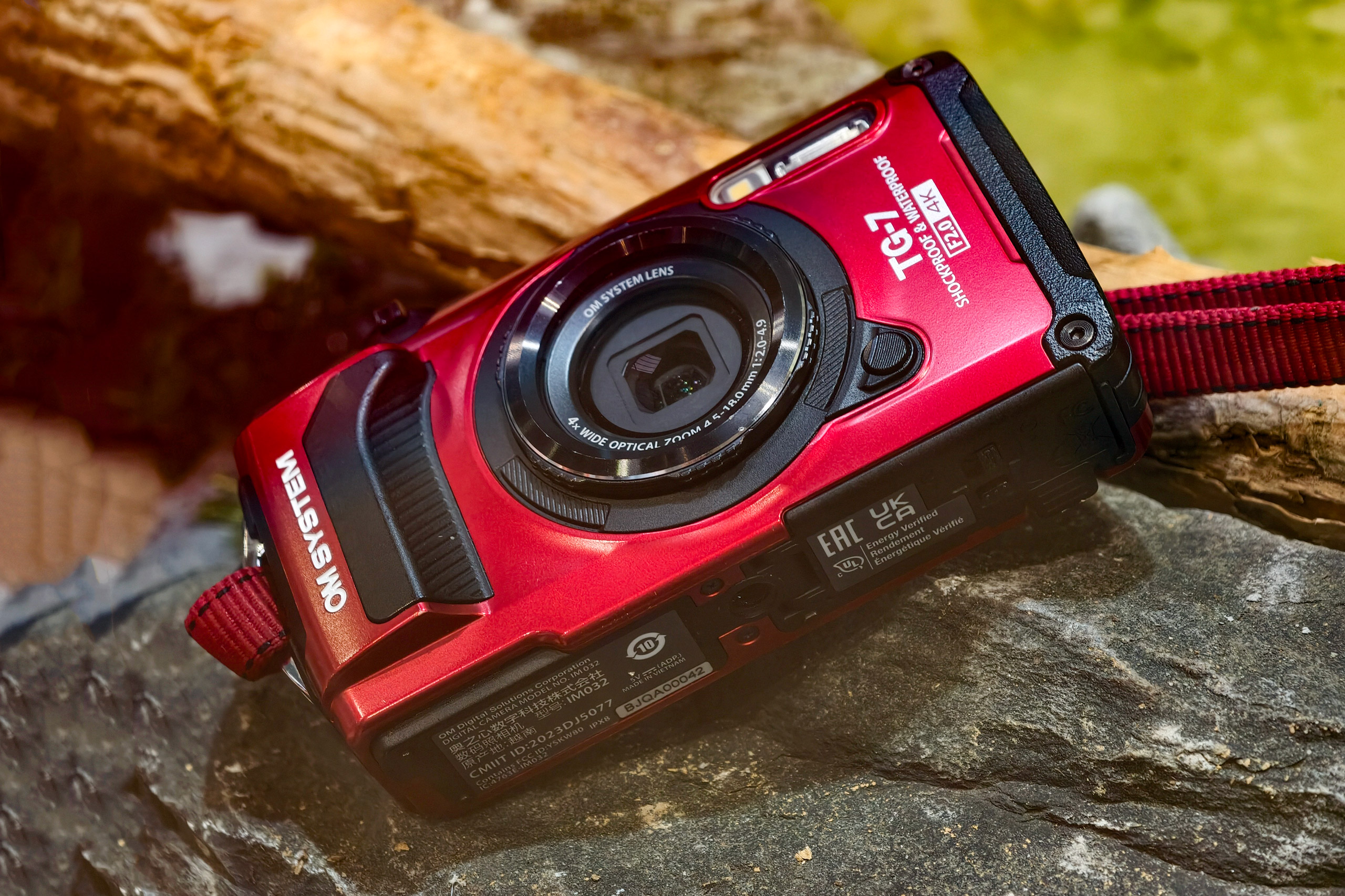 This is our favourite waterproof/tough camera – it looks great in red and it’s now cheaper!