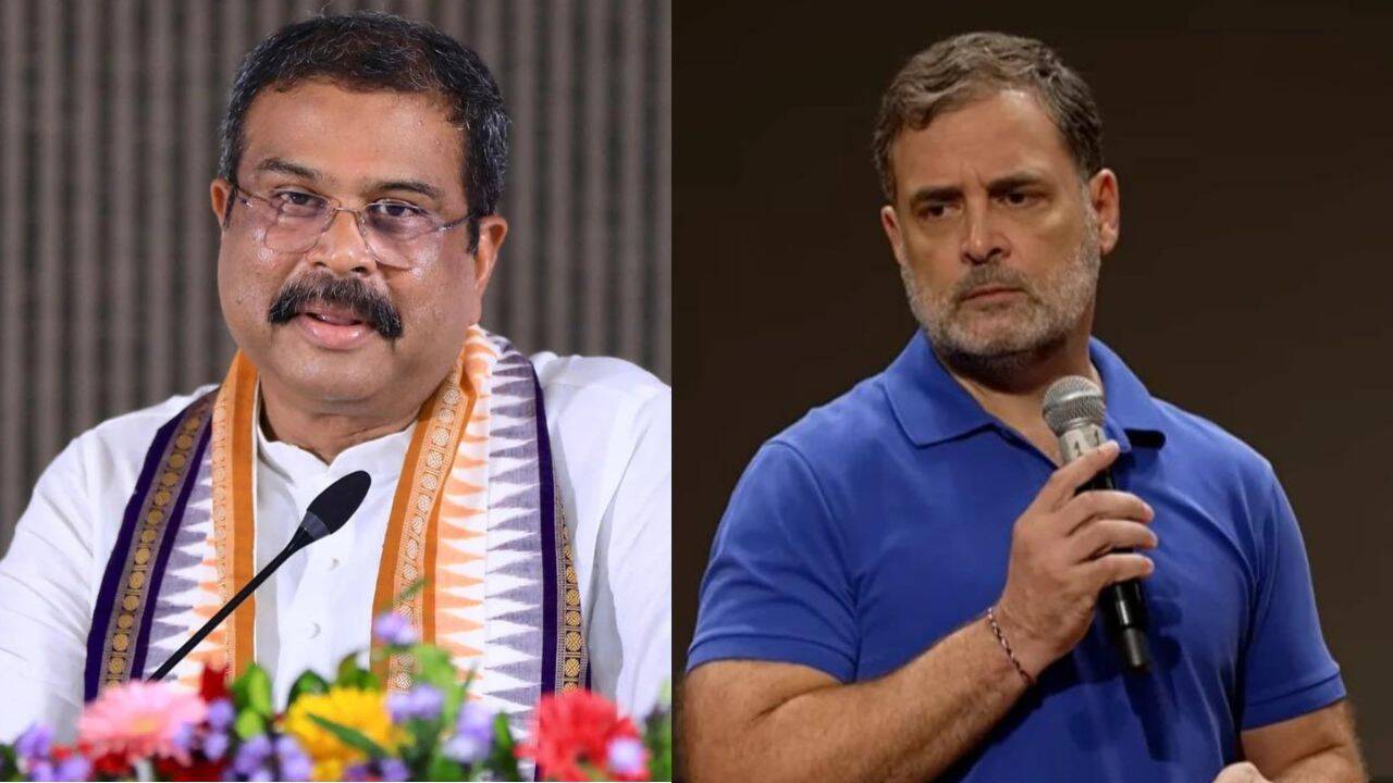 Dharmendra Pradhan attacks Rahul Gandhi over regime change remark