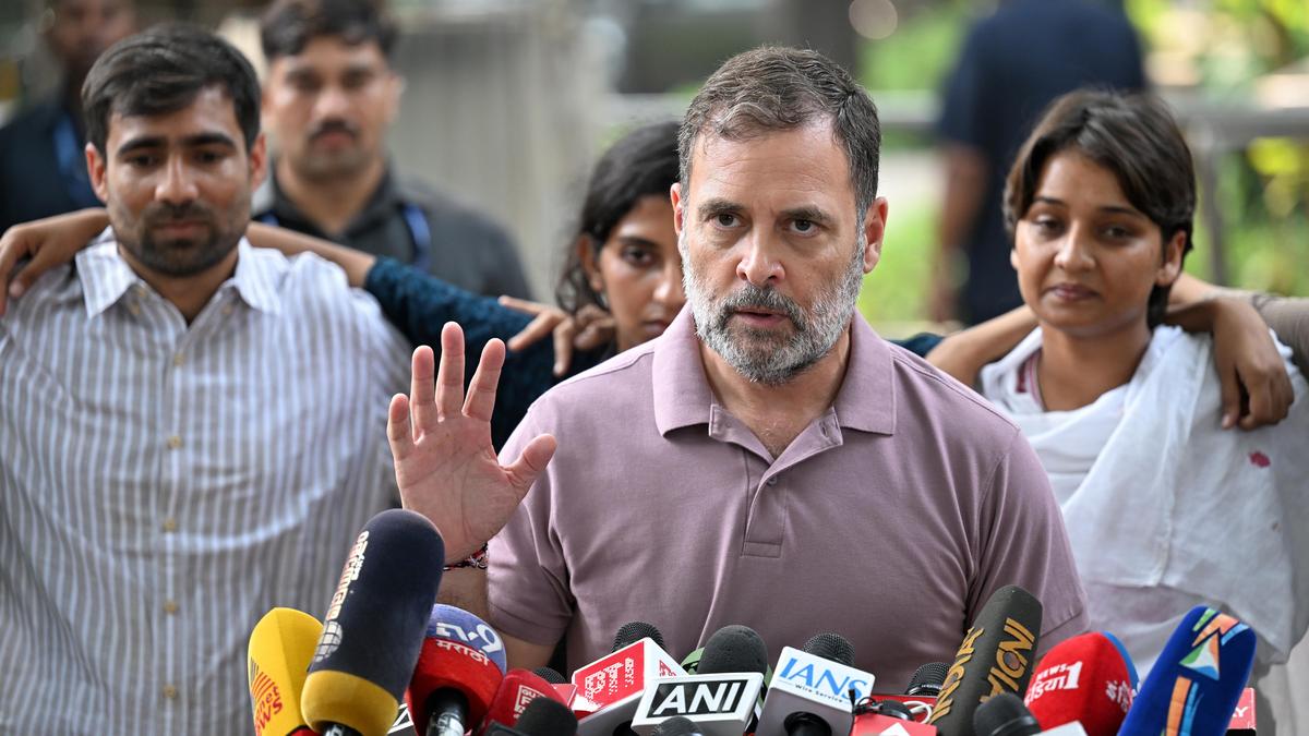 Supreme Court agrees to list plea alleging Rahul Gandhi ‘pushed’ pregnant journalist during Oct. 12 march