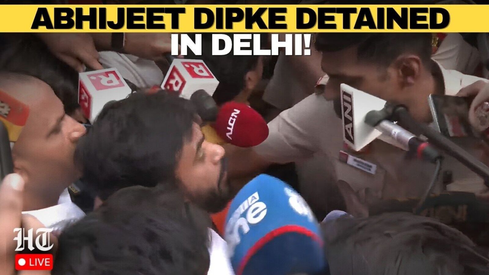 CJP founder Abhijeet Dipke detained ahead of 'Lehra Do Tiranga' protest against CEC Gyanesh Kumar in Delhi