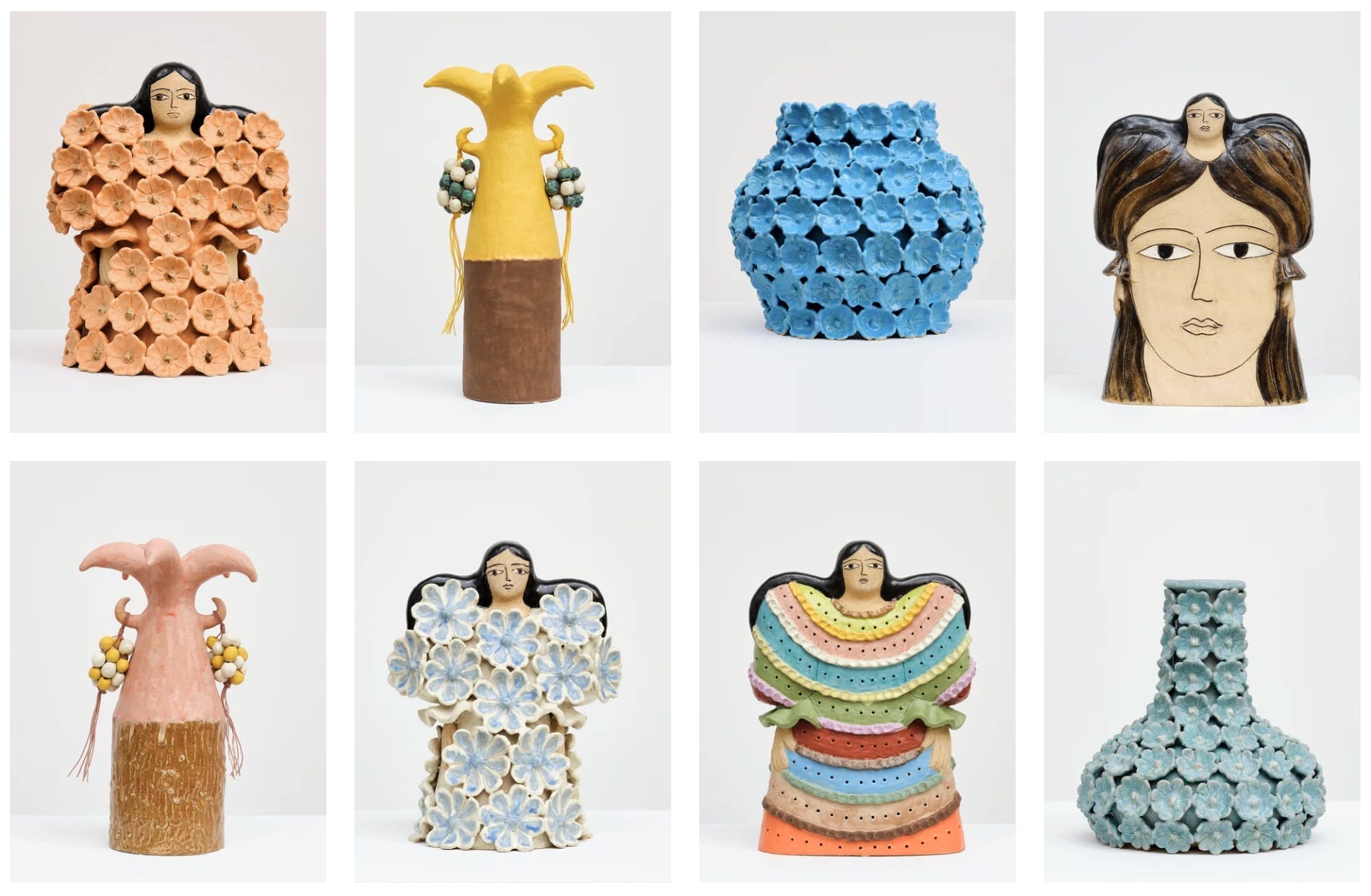 Clay Transforms into Vibrant and Funky ‘Habibti’ Sculptures by Maryam Yousif