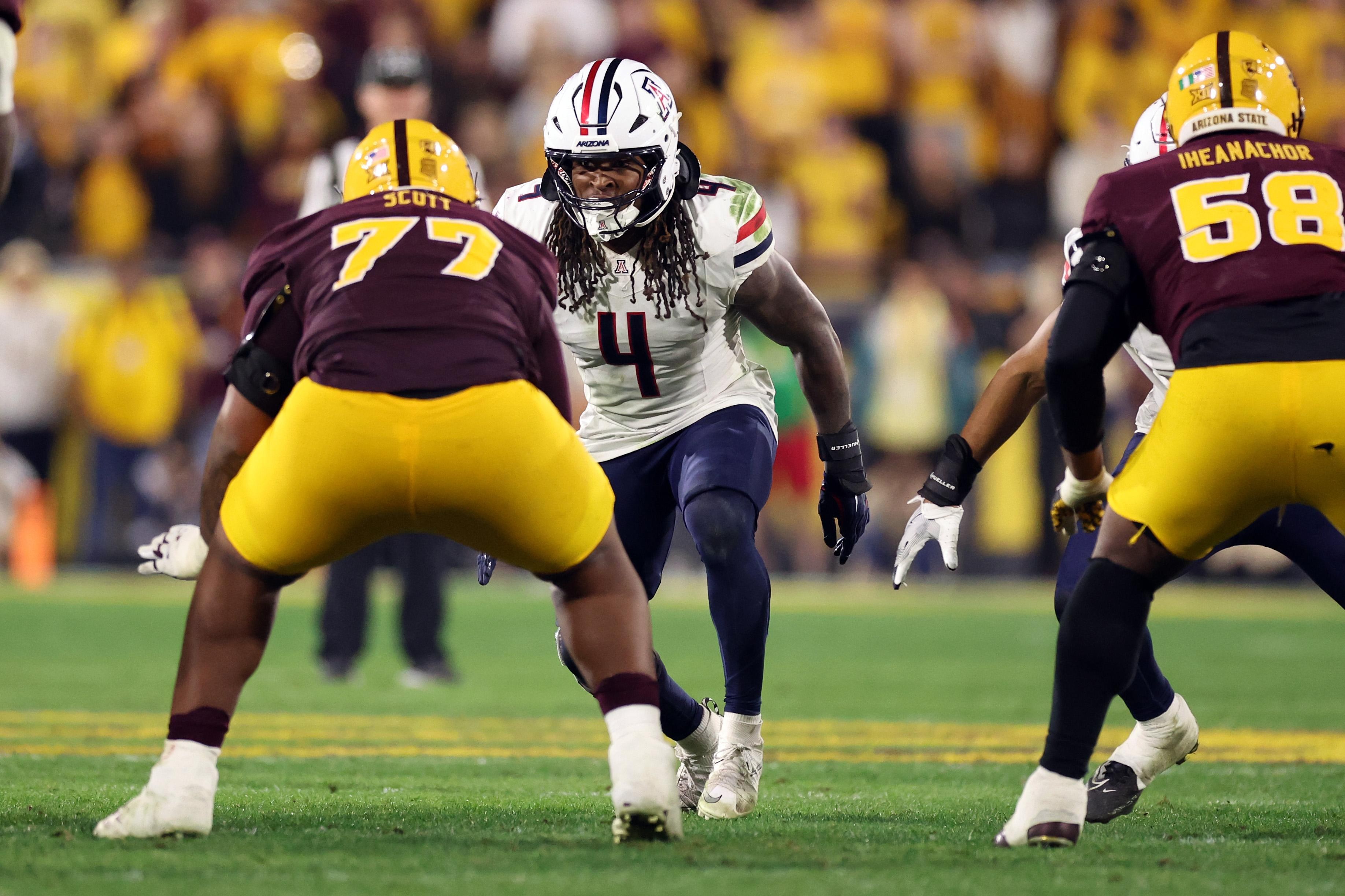 Arizona football hopeful to add RB Ismail Mahdi, LB Max Harris for 2026 season