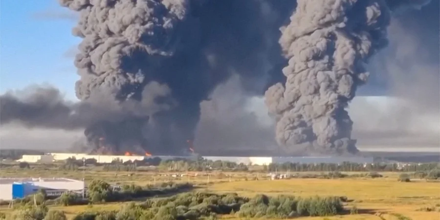 Photo shows Wildberries' Moscow Oblast hub gutted after drone strike