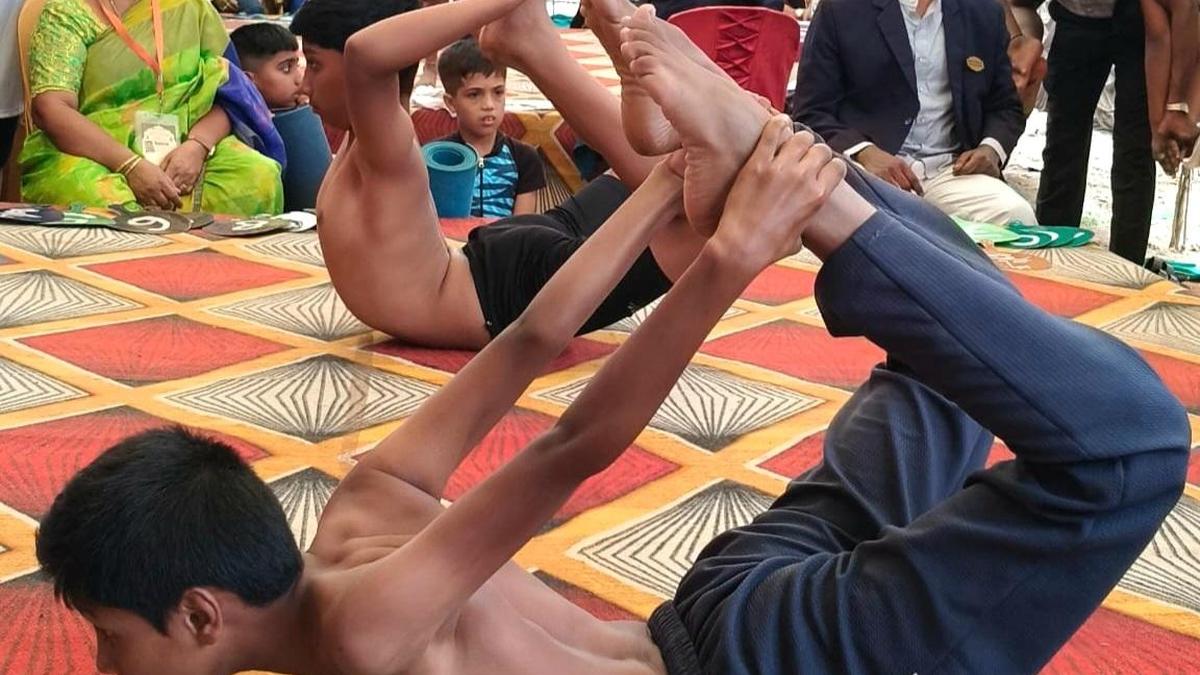 1,526 register for State-level Dasara yoga competition