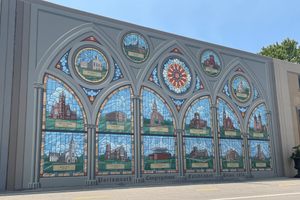 Portsmouth Flood Wall Murals in Portsmouth, Ohio