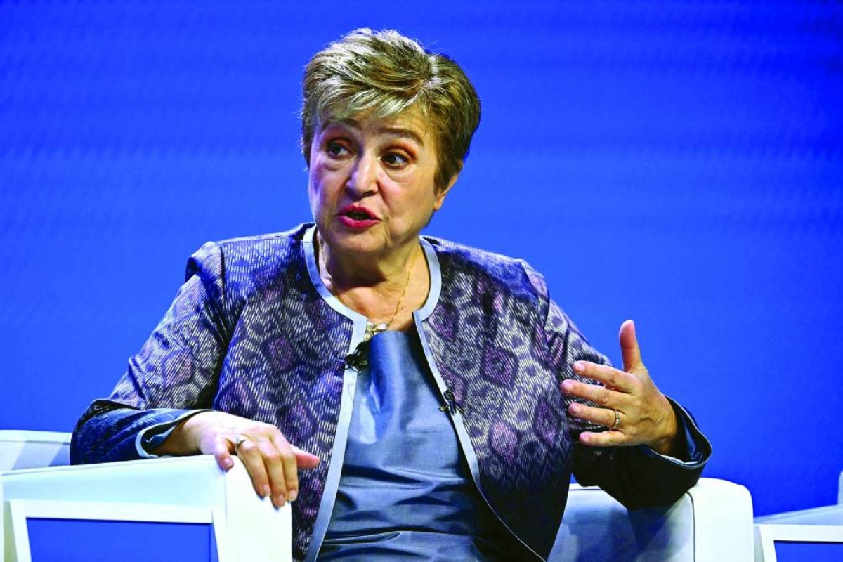 IMF chief urges co-operation on AI and war risks, as US hails economic momentum