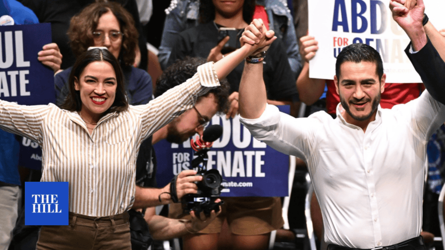 Ocasio-Cortez makes $1M donation to El-Sayed Senate bid