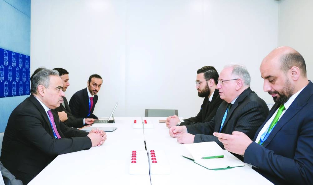 Finance minister meets Syrian counterpart