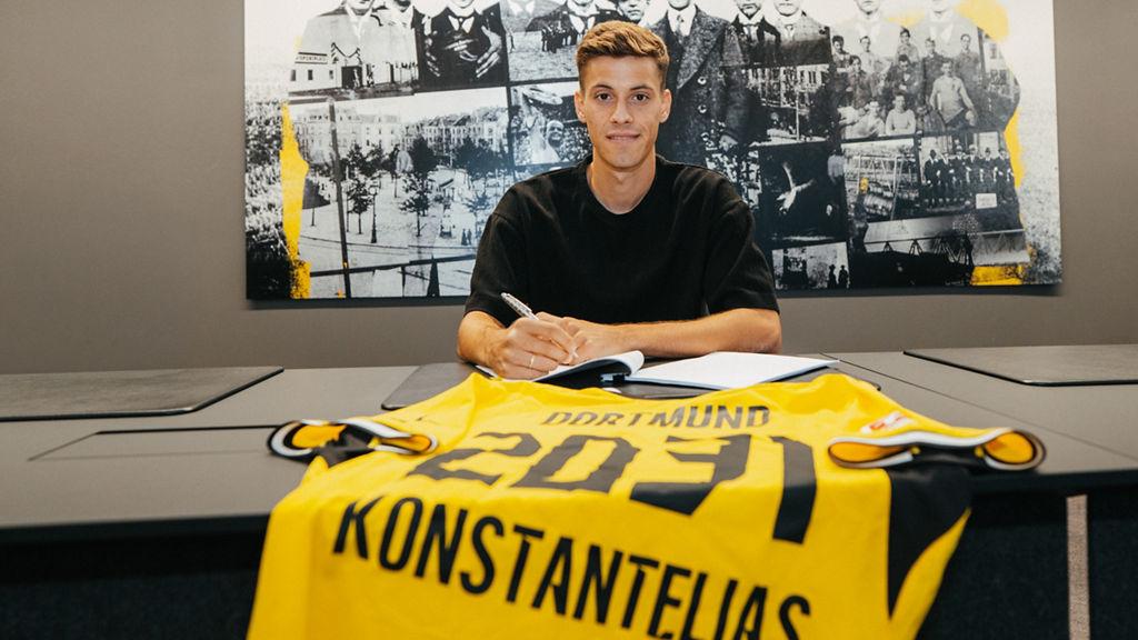 Skillful with the ball and big goals: That’s Giannis Konstantelias