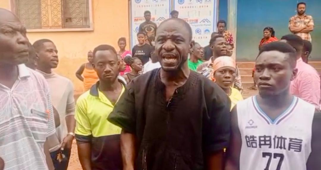 Chief arrested for allegedly engaging in illegal mining in Tano North
