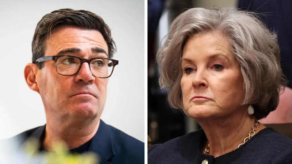 Burnham exchanged messages with person posing as Trump’s chief of staff