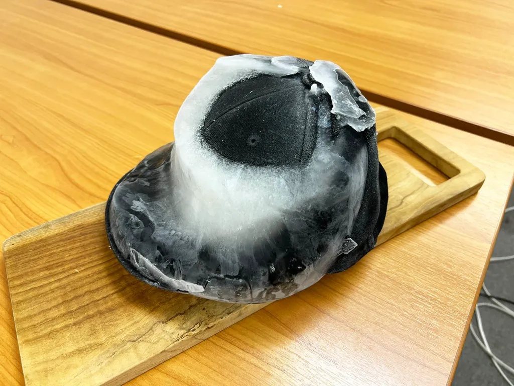A practical guide to freezing your boss’ hat in a block of ice [Photos]