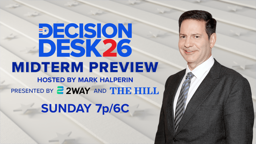 Watch live: Decision Desk ‘26 Midterm Preview powered by 2WAY and The Hill